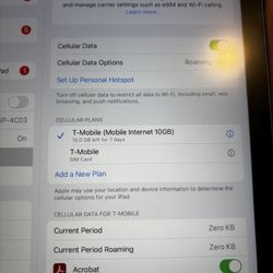 Ipad 10 Gen With Cellular Unlocked 64 GB with warrant