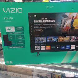 40" Screen Led Smart TV By Vizio.  Hulu Pandora Netflix YouTube And Much More 