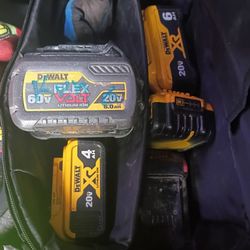 DeWalt  Flexvolt Max 60Volt  6AH Battery