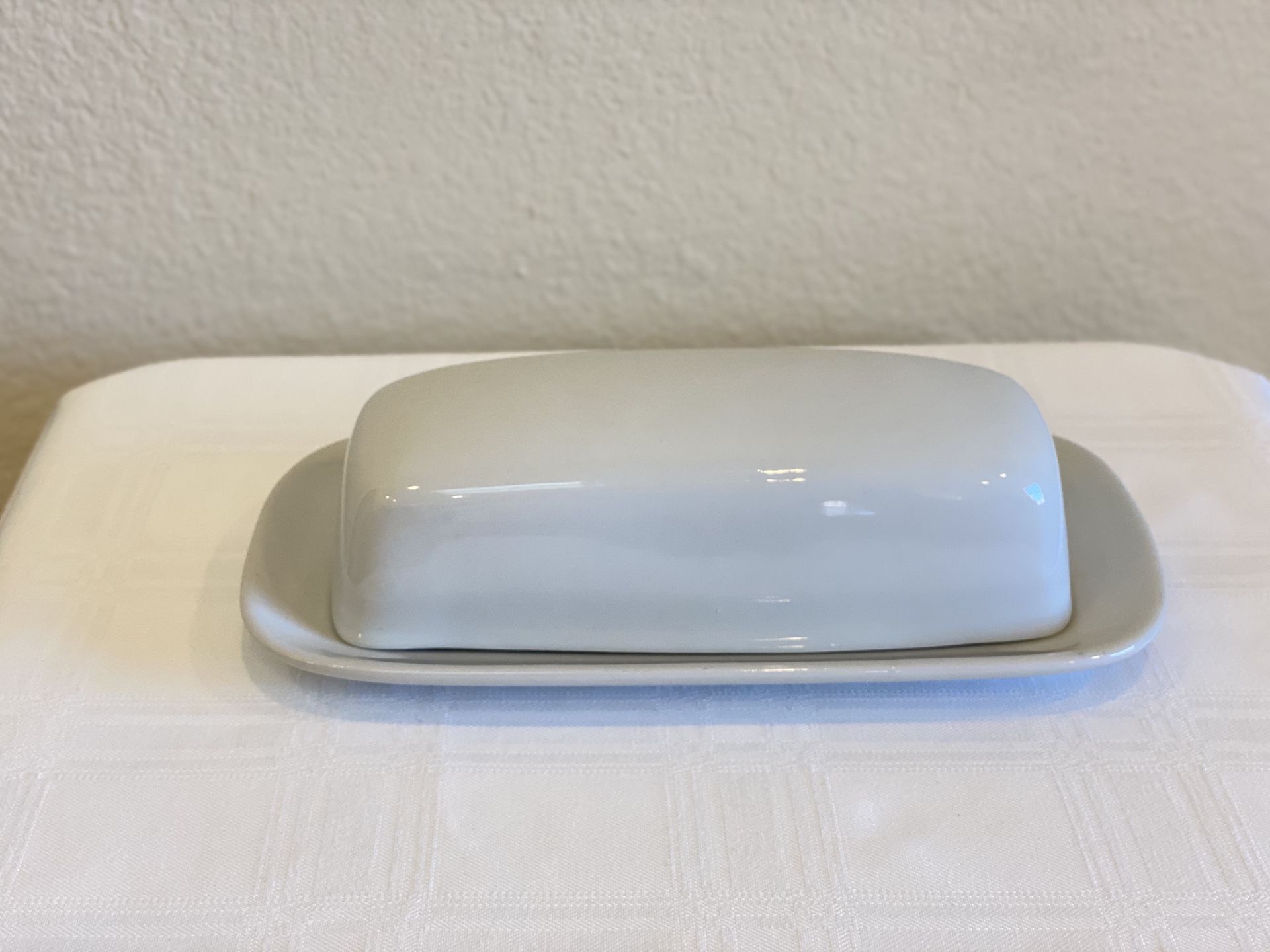 BIA Cordon Bleu Covered Butter Dish White