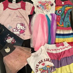 My Little Pony & Hello Kitty 4-6x Girls Clothes