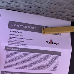 Six Flags Tickets 