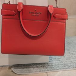 Kate Spade Red Handbag/Crossbody 