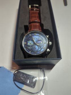 Sun moon & Stars Watch Silver Bezel