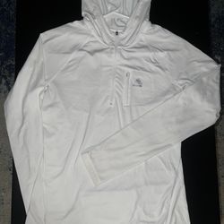 White Climate Adidas Activewear Jacket Size Medium 