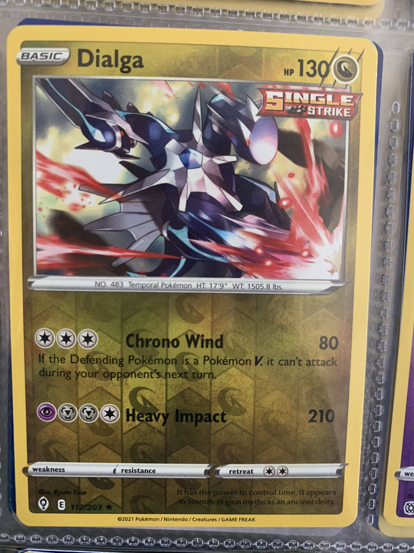 top 10 rarest v pokemon cards Dialga EX (99/101) [Black & White: Plasma Blast]