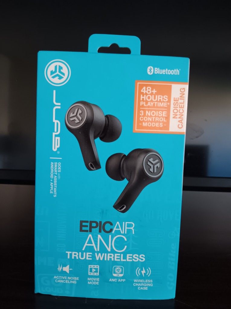 JLab Epic Air ANC true Wireless Earbuds 