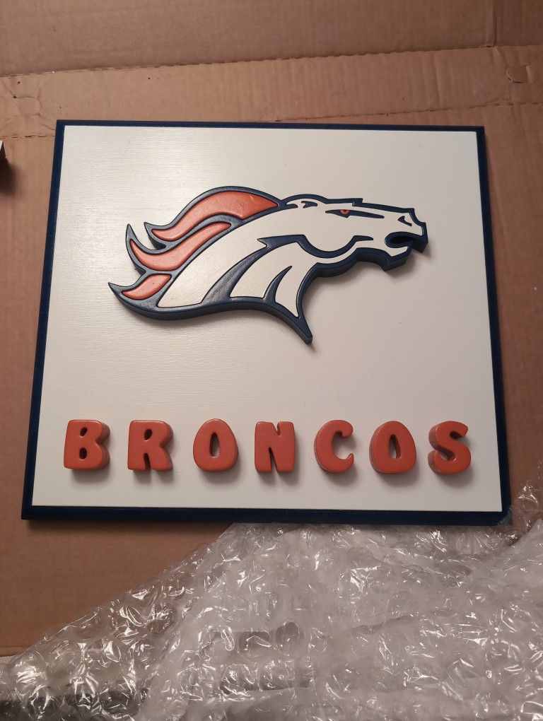 Broncos Sport Plaque
