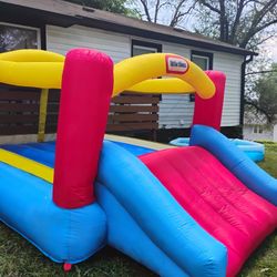 Little Tikes Bounce House With Slide 