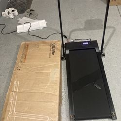 new portable treadmill (4mph max)