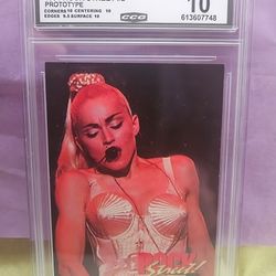 Madonna 1991 Rock Str. #2 GEM MINT 10  Rare Pop Culture G'Rail