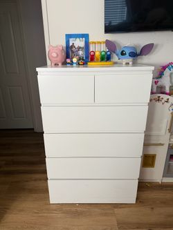 White dresser