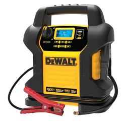 Jump started with dial air compressor