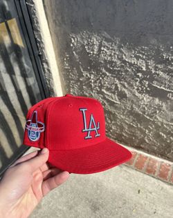 los angeles dodgers fitted hat