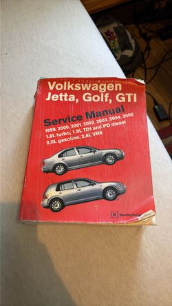 Volkswagen , Jetta, Golf, GTI Service Manual