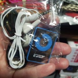 Mp3 Player, Charger And Earbuds New