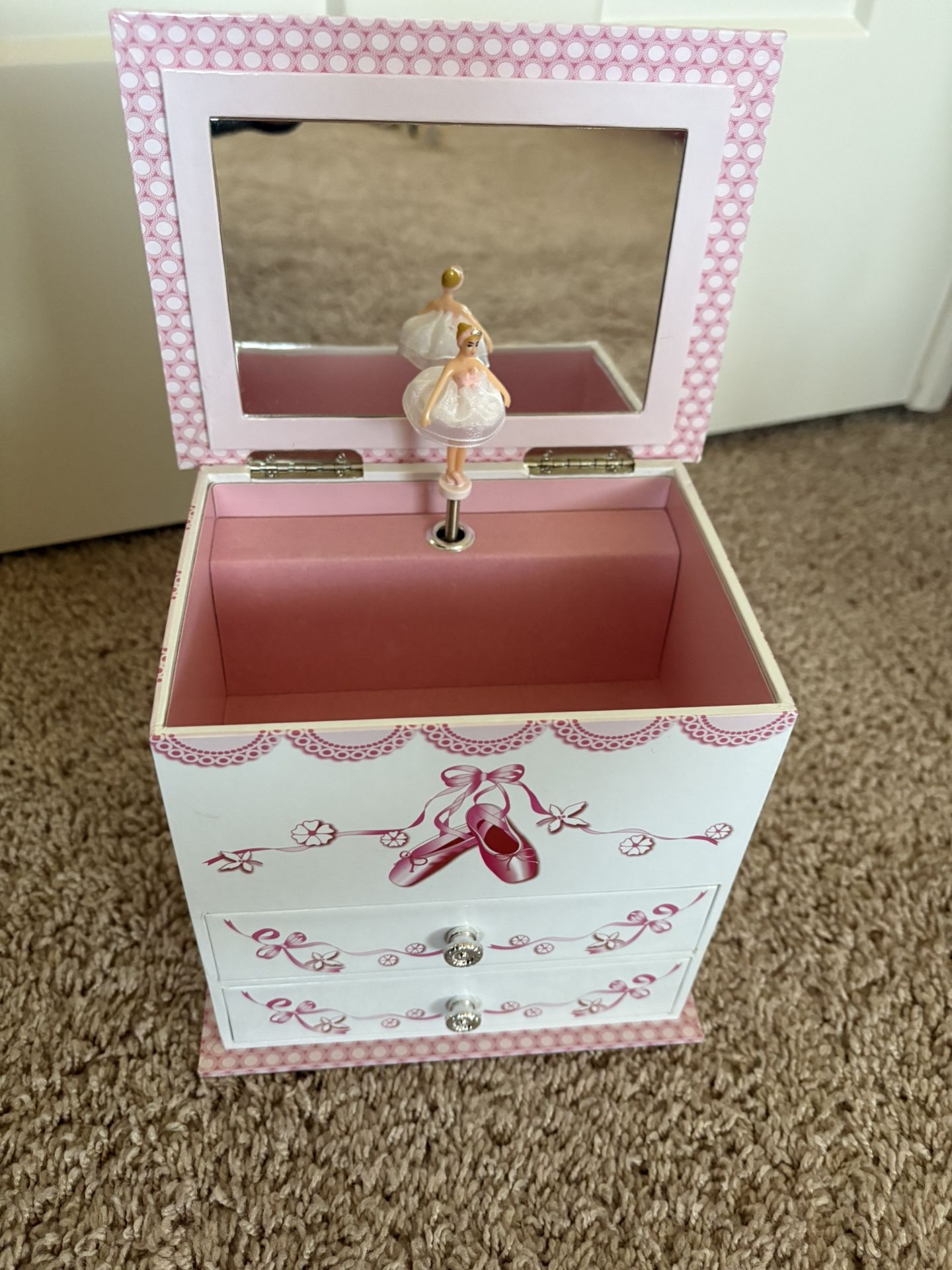 Ballerina Jewelry Music Box