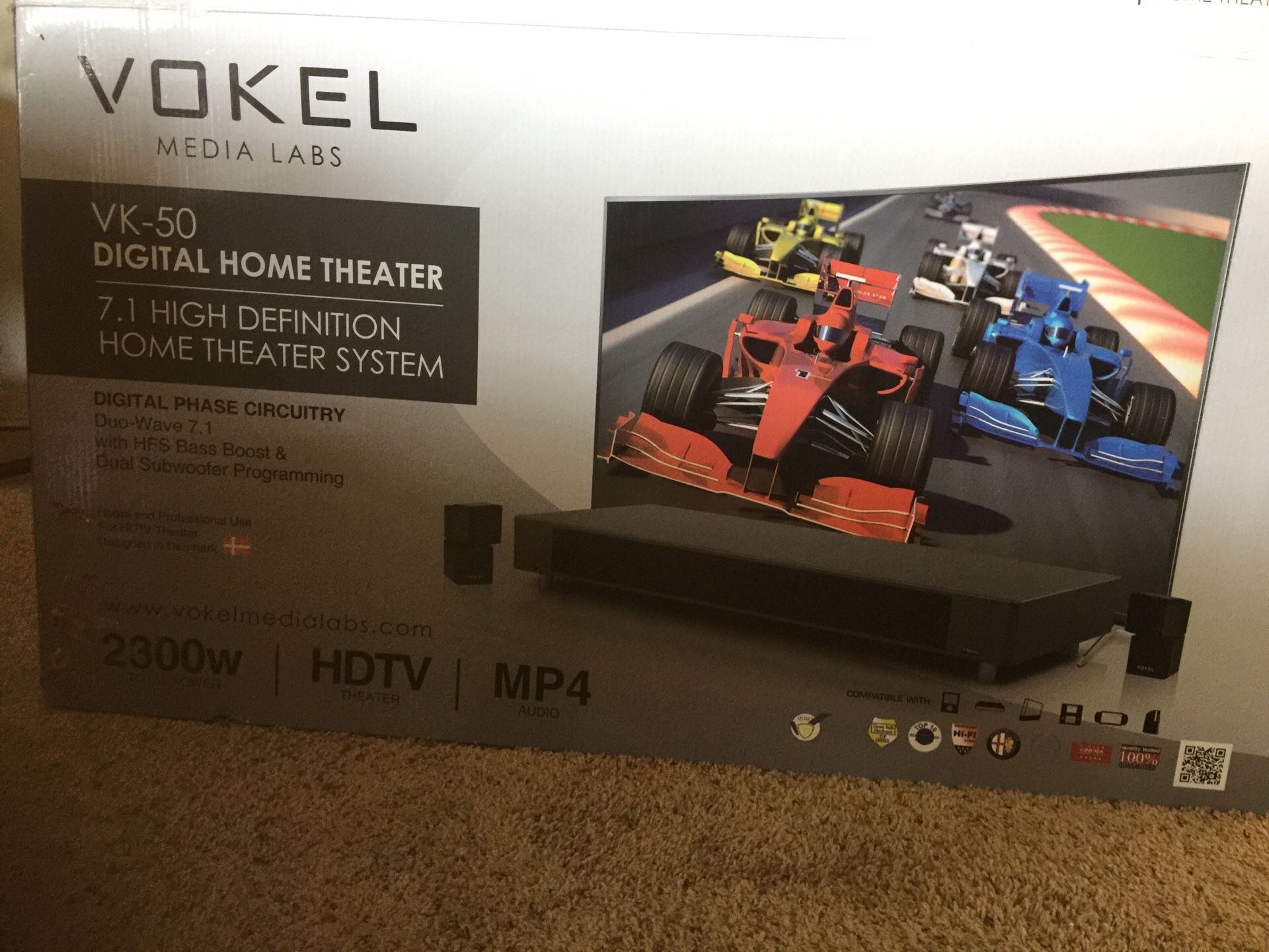 Vokel home theater 2025 system 7.1