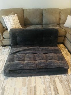 Free gratis Grey Corduroy Futon