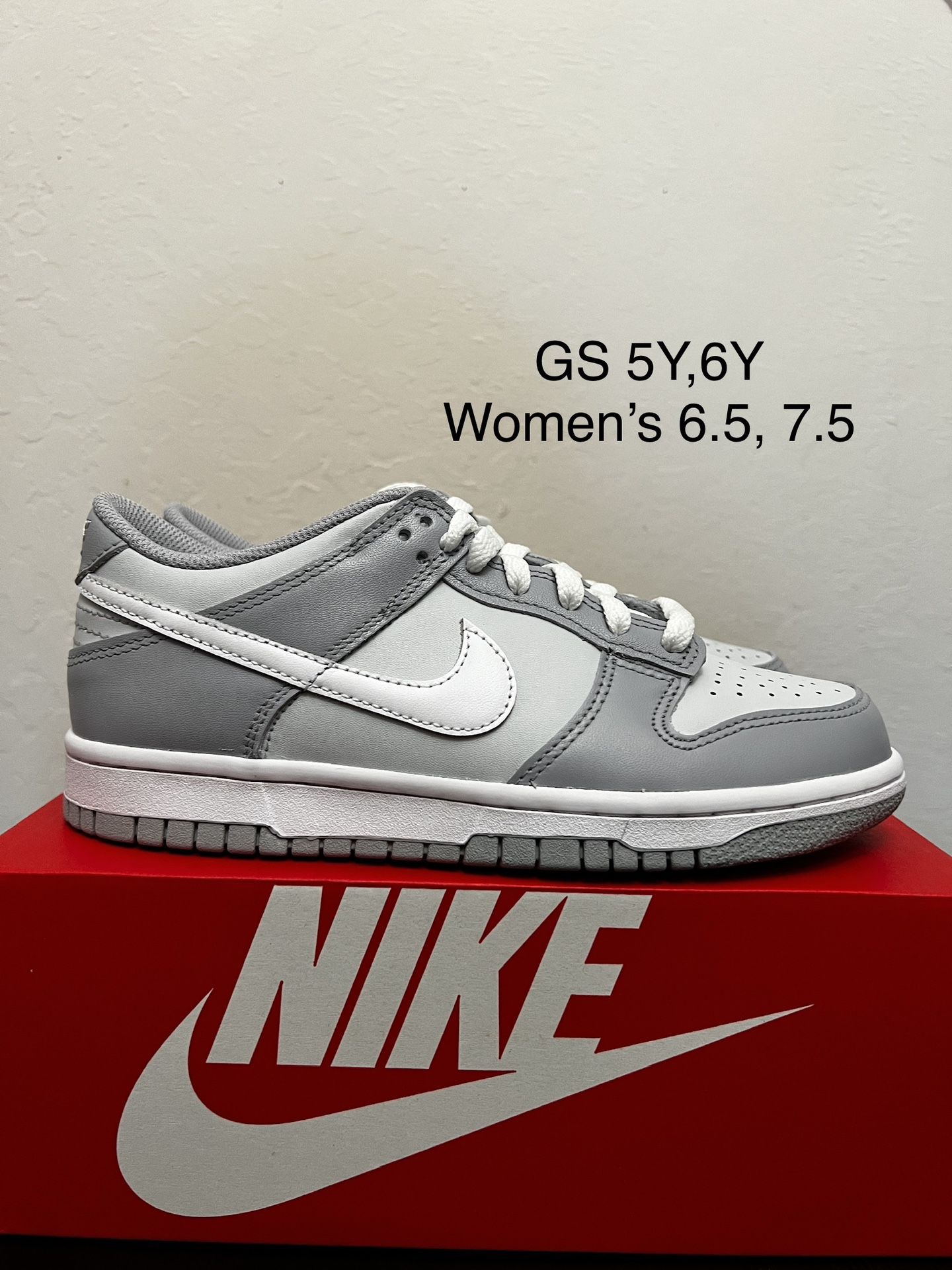 Nike Dunk Low Platinum GS 5Y, 6Y/ W6.5, 7.5