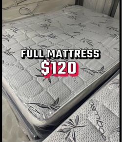 Full size pillow top mattress