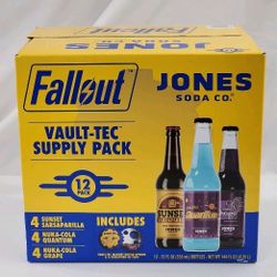 Jones Soda x Fallout Vault-Tec Supply Pack Sealed Costco Exclusive 
