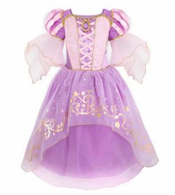Disney store tangled Rapunzel costume dress size 9/10