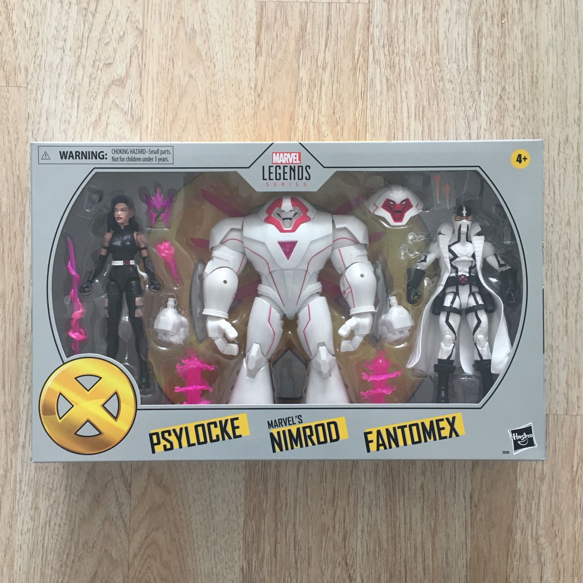 Nimrod, Psylocke, & Fantomex (Amazon Exclusive) Marvel Legends