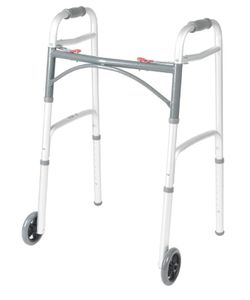 Adult folding walker with wheels- new in box