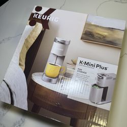 Keurig K-Mini Plus Single Serve K-Cup Pod Coffee Maker, Studio Gray