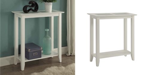 High Quality Wooden White Modern Hall Table New