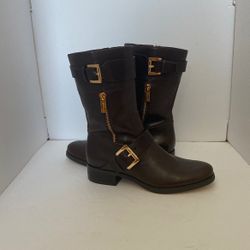 Michael Kors Color Black Size 51/2 M. Y New Leather Upper Pick Up In Bartlett Se Habla Español.