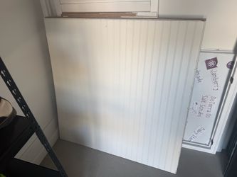 Wall paneling bead board