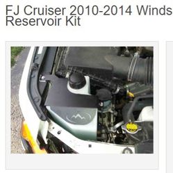 FJ Cruiser Windshield Reservoir Kit