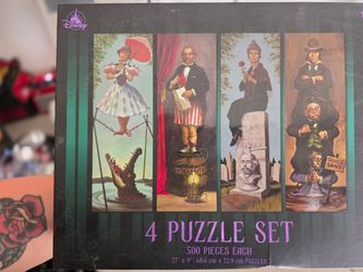 Haunted Mansion puzzle set