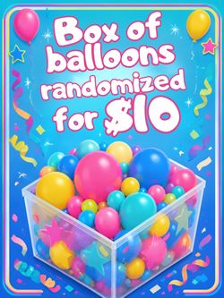 Random Box of Balloons