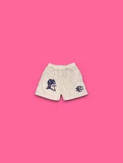 Eric Emanuel x Duke Blue Devils NCAA mesh shorts white mens medium