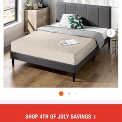 Cama King Bed Frame Only 