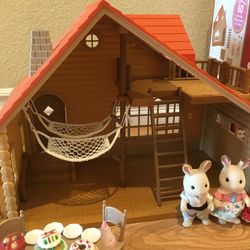 Calico Critters Lakeside lodge 