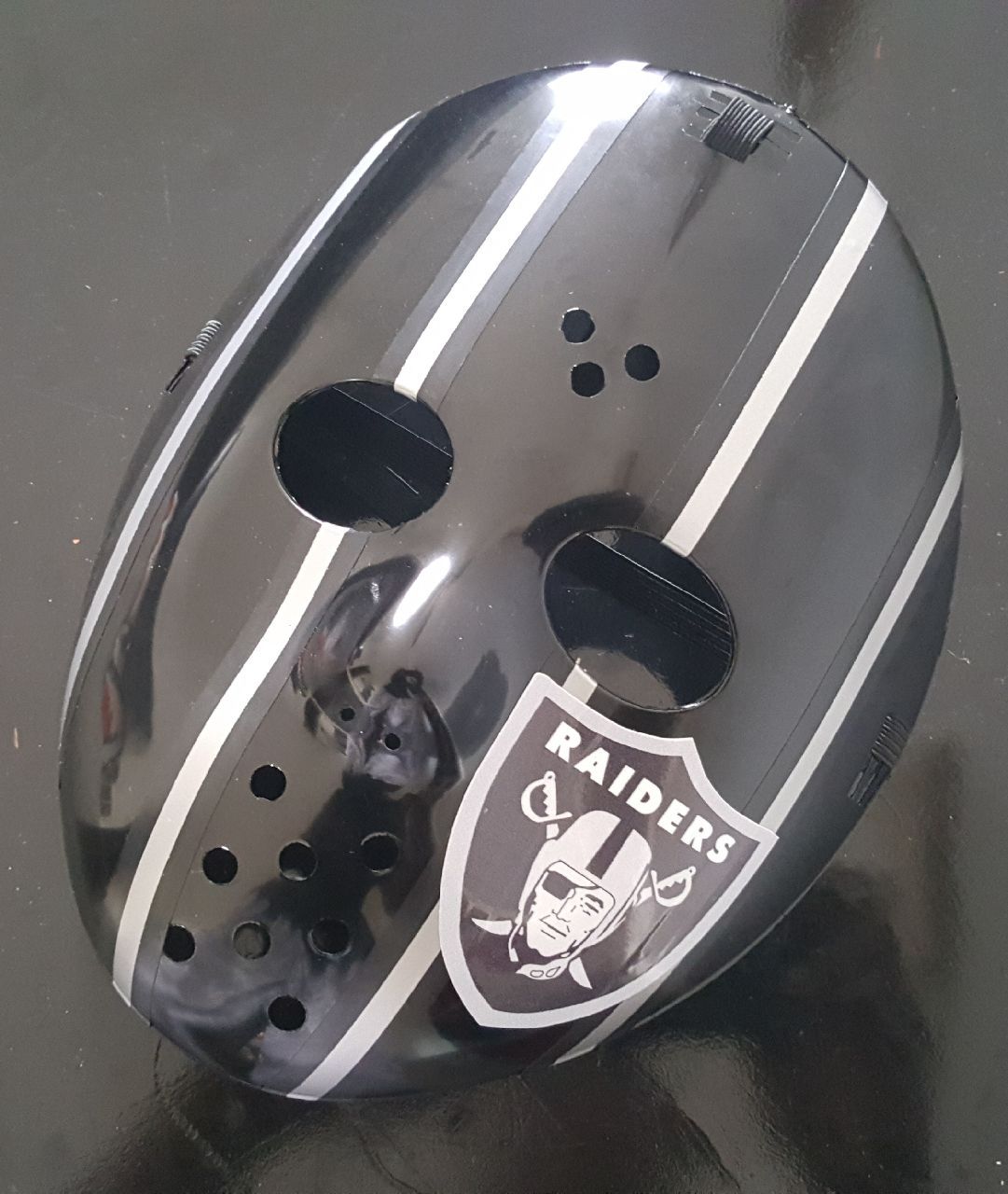 RAIDERS/BEAST MODE-CUSTOM MASK-MEMORABILIA 4 UR MANCAVE-AUTO-OFFICE-PEP RALLYS-VIDEOGAMING-TAILGAITING-GIFT/ANNIVERSARIES CAR CLUBS & BIKE CLUB