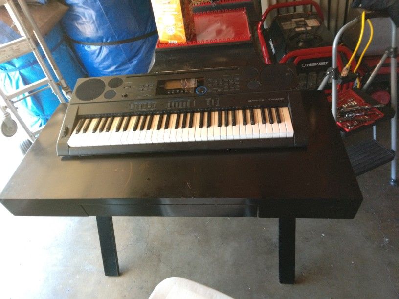 Casio CTK-6000 With Table 