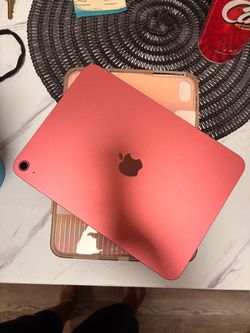 PINK APPLE IPAD 128gb