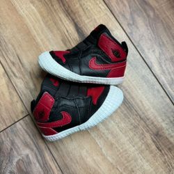 Jordan 1 Bred Toddler Sz3c $40