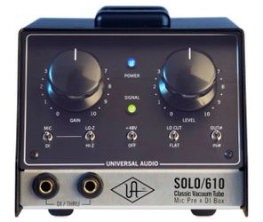 UNIVERSAL AUDIO SOLO-610 TUBE CONSOLE MICROPHONE PREAMP