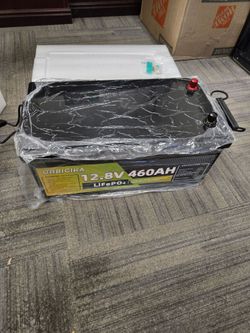Urbicika 12.8V 460AH LiFePO4 Deep Cycle Battery