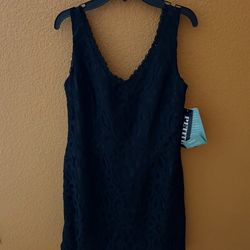 Scarlette Nite Black Lace Dress