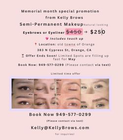 Permanent makeup Promotion
