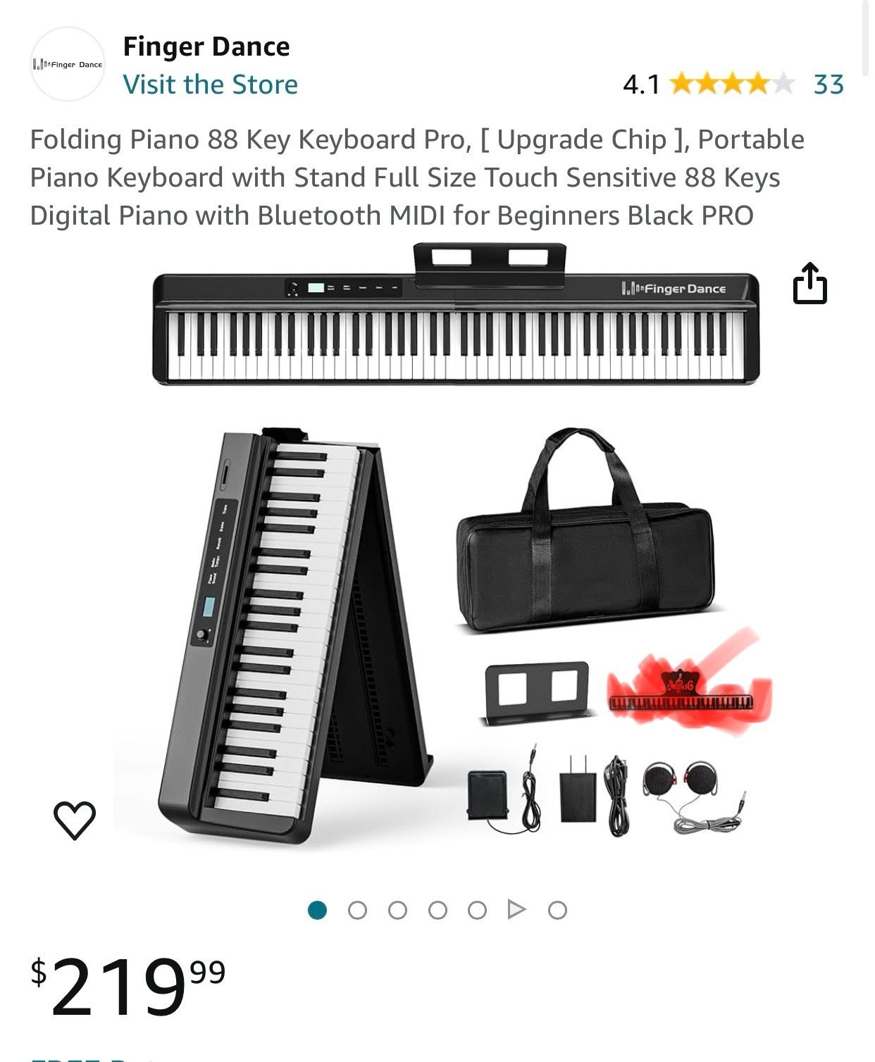 Folding Piano