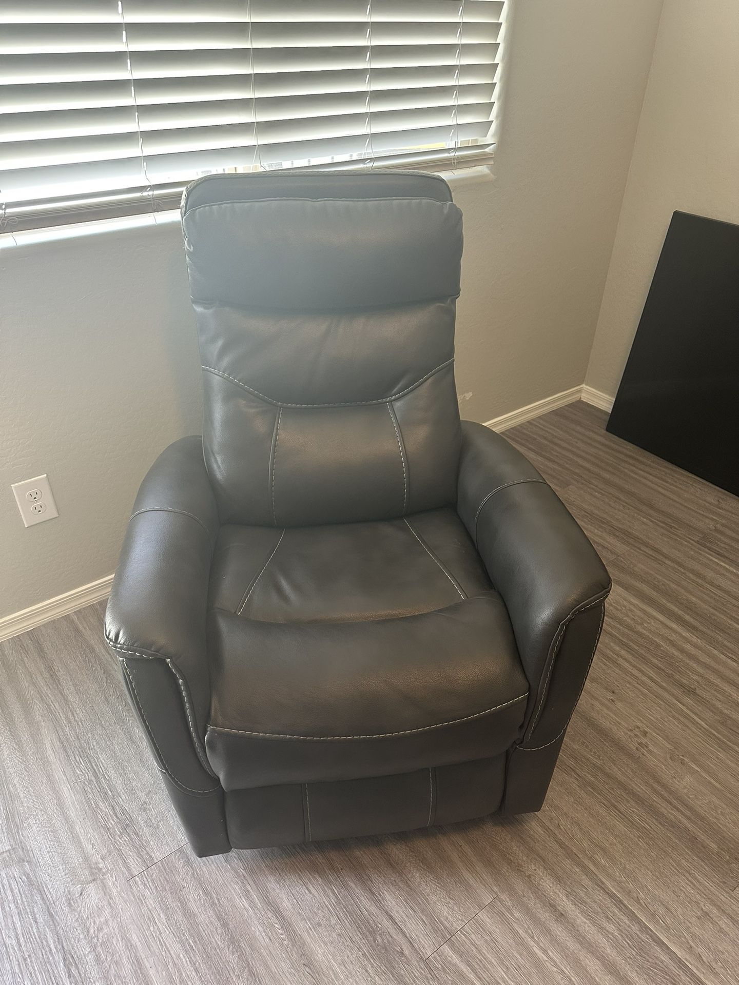 Leather Recliner Rocker Chair
