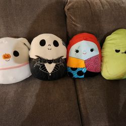 Nightmare Before Christmas Squishmallows